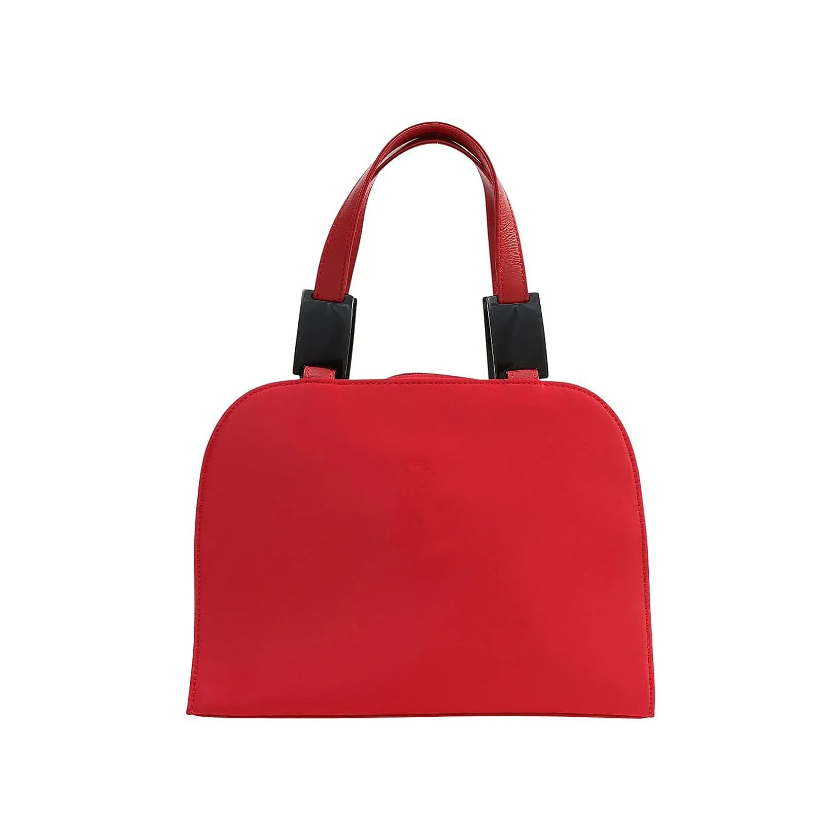 Logo handbag red