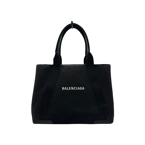 Navy Cabas M Tote Bag