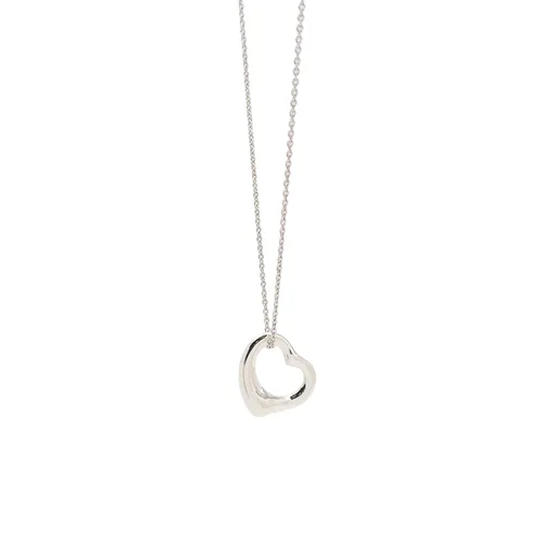 Tiffany & Co. Elsa Peretti Open Heart Sterling Silver Necklace