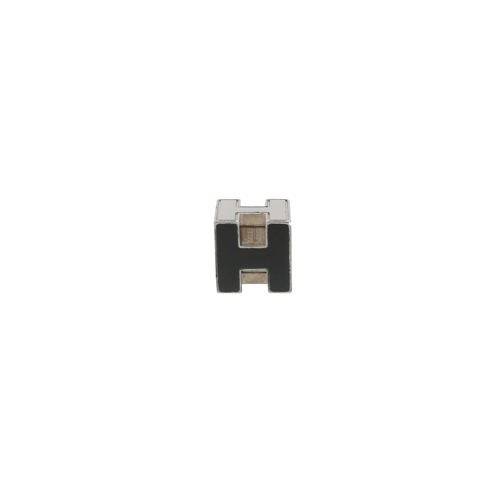 Hermes Cage d'H Enamel Pendant