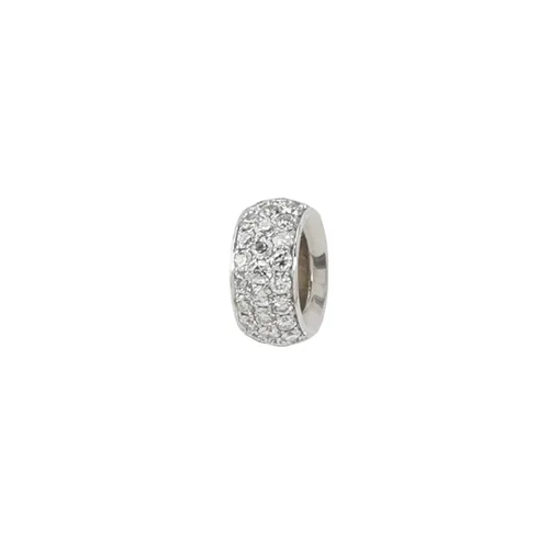 TSL Star Wish Pendant, 18K White Gold and Diamond