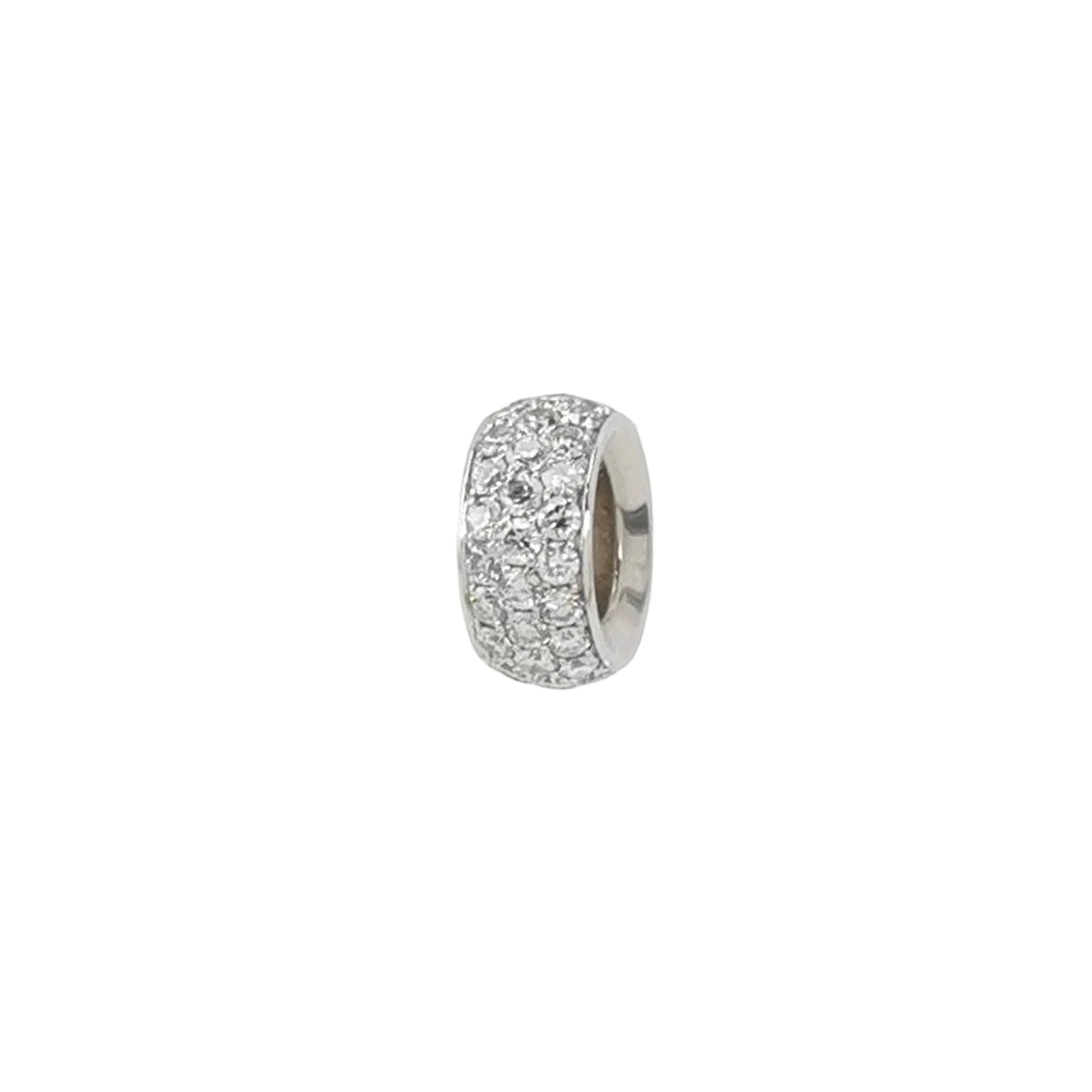 TSL Star Wish Pendant, 18K White Gold and Diamond