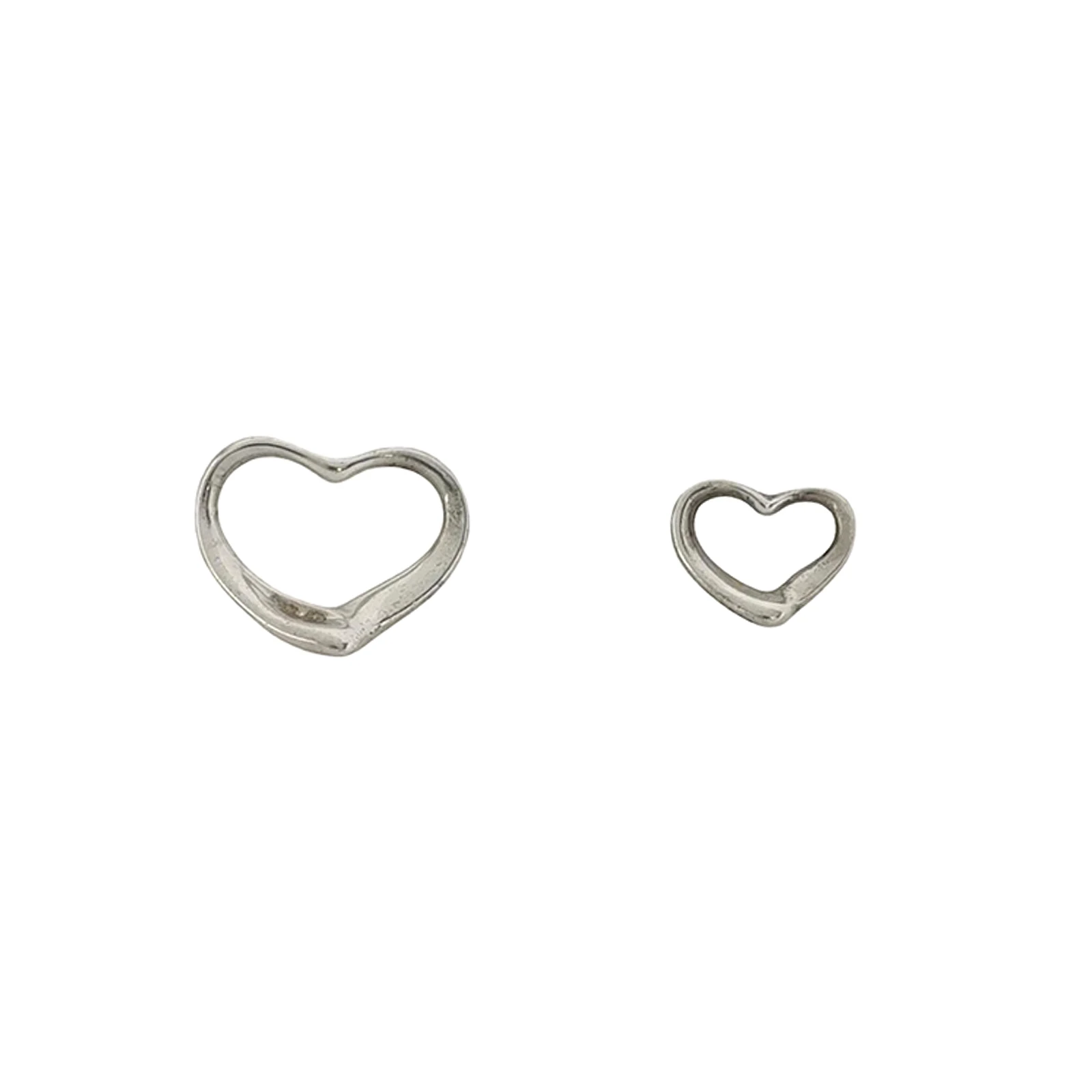 Tiffany & Co. Elsa Peretti Heart Pendant Set