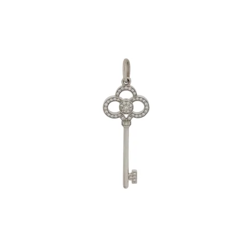 Tiffany & Co. Tiffany Keys Pendant, 18K White Gold and Diamond
