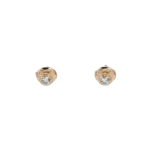Cartier d'Amour Medium Stud Earrings, 18K Rose Gold, Diamond