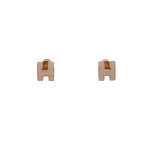 Hermes Pop H Mini Stud Earrings