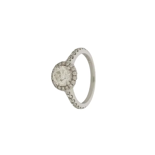 TSL Ring, 18K White Gold, Diamond