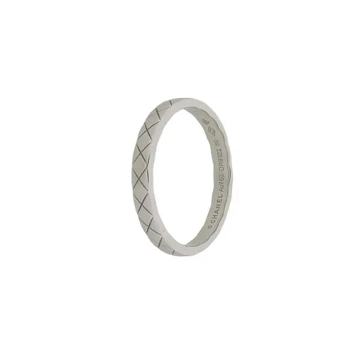 Chanel Coco Crush Ring, 18K White Gold