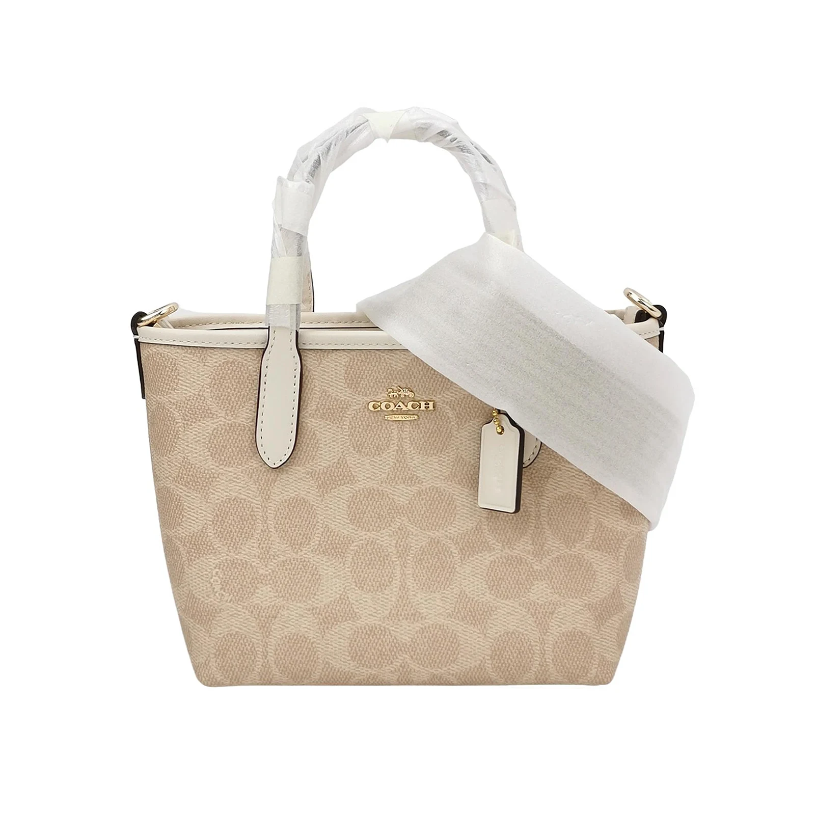 Coach City Mini Signature Leather Crossbody Bag