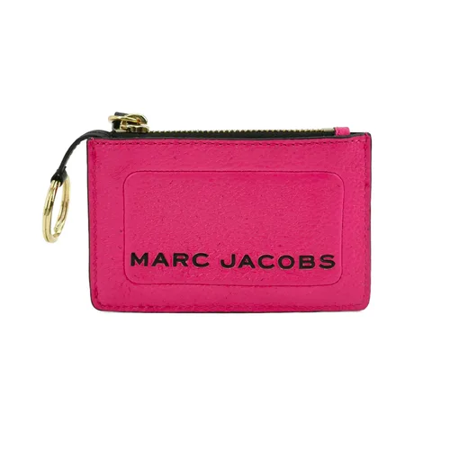 Marc Jacobs Logo Leather Card Holder