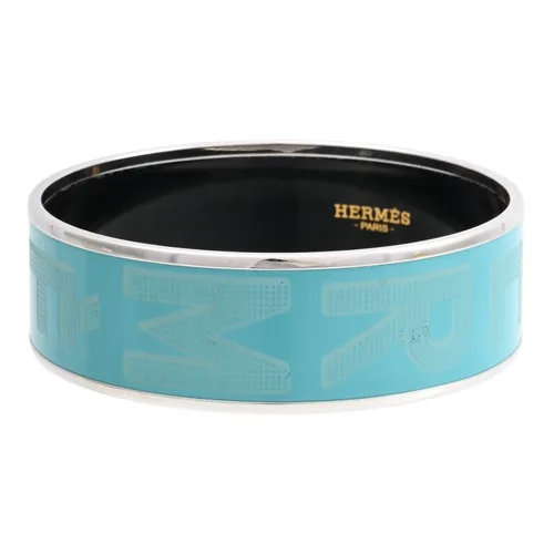 Email Bangle GM Silver/Turquoise Blue