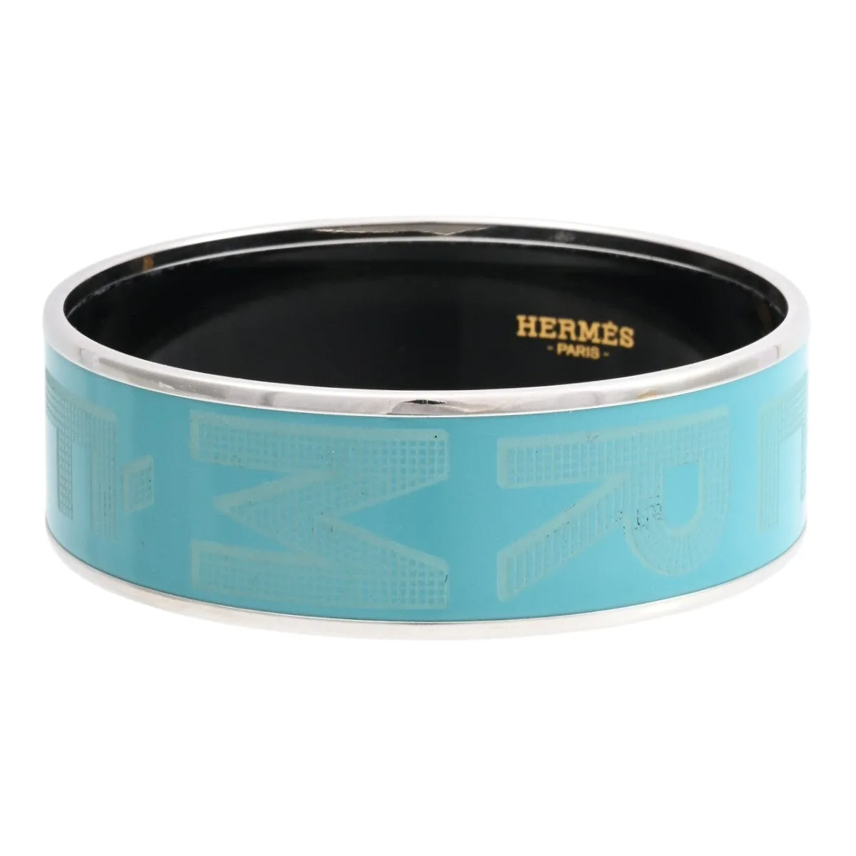Email Bangle GM Silver/Turquoise Blue