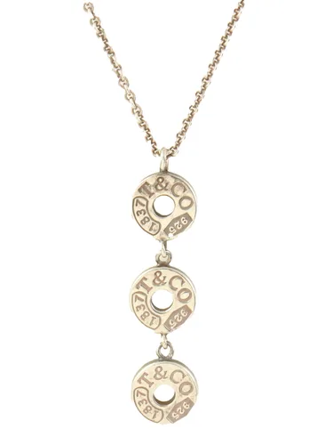 925 Triple Circle Necklace Silver