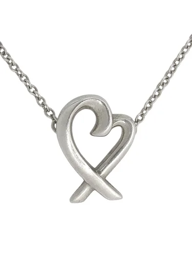 925 Loving Heart Necklace Silver