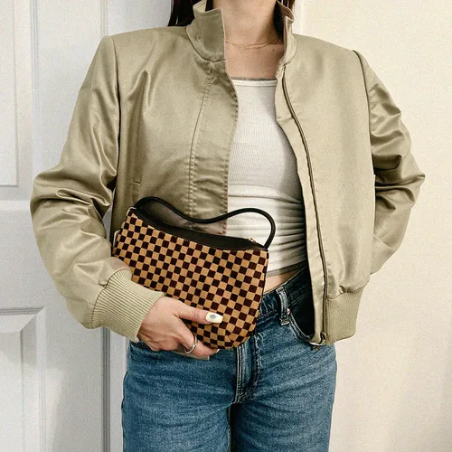 Stand-collar Blouson #40 Beige Other Coats/Jackets