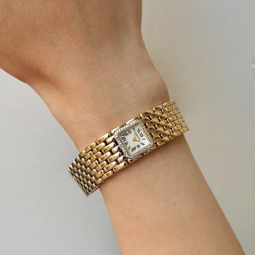 18K Panthère Ruban 14mm WG3001T7 Quartz Mother-of-Pearl Watch