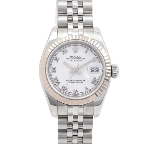 Datejust 26mm 179174, manufactured circa 2005, automatic, white Wristwatch