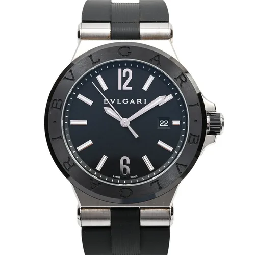Diagono Watch DG42SC Automatic Black Wristwatch