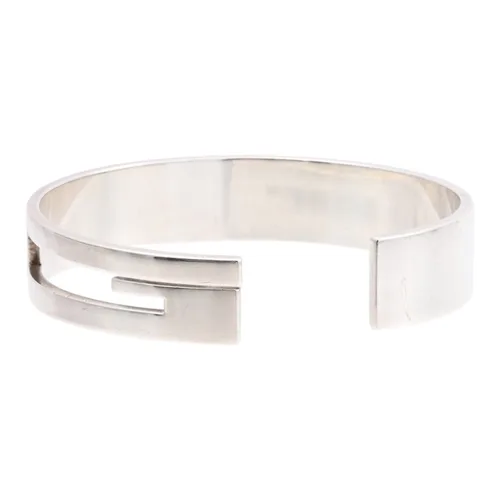SV925 G Logo Hangeul Silver Fashion Bangle