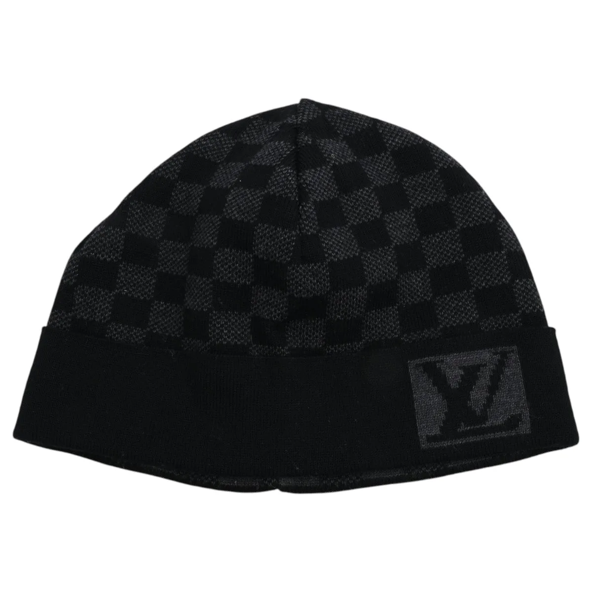 Bonnet Petit Damier Graphite Black/Grey Other Apparel