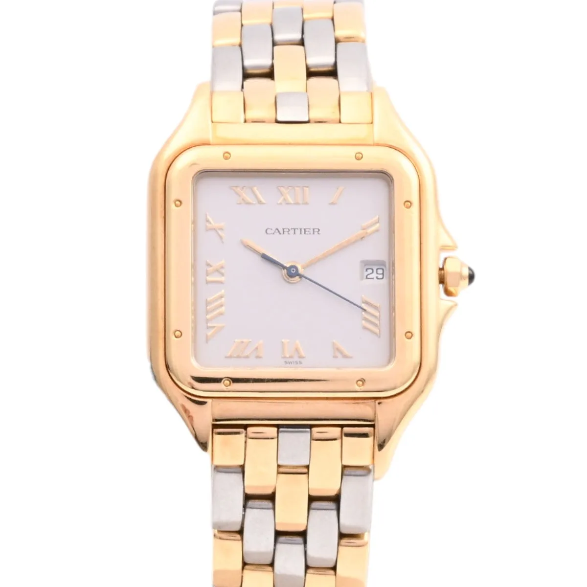 Panthère Classique Figaro LM W25039L6 Quartz Silver Wristwatch