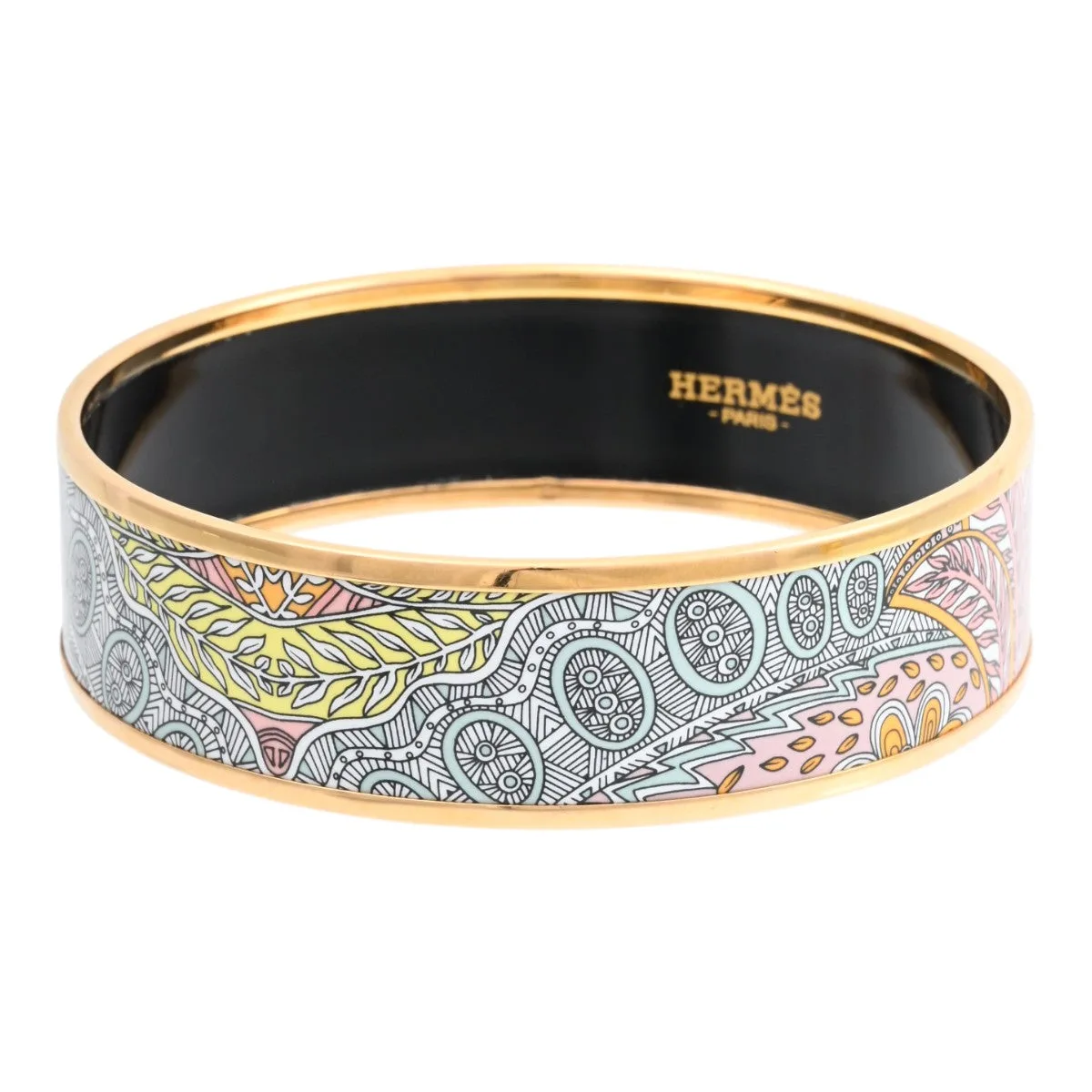 Email bangle GM Gold/Pink