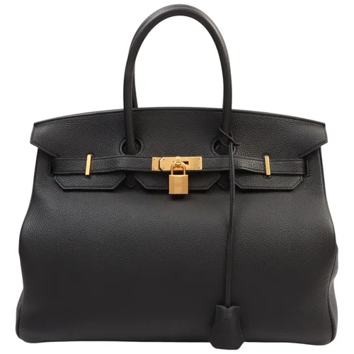 2017 Birkin 35 Black Handbag