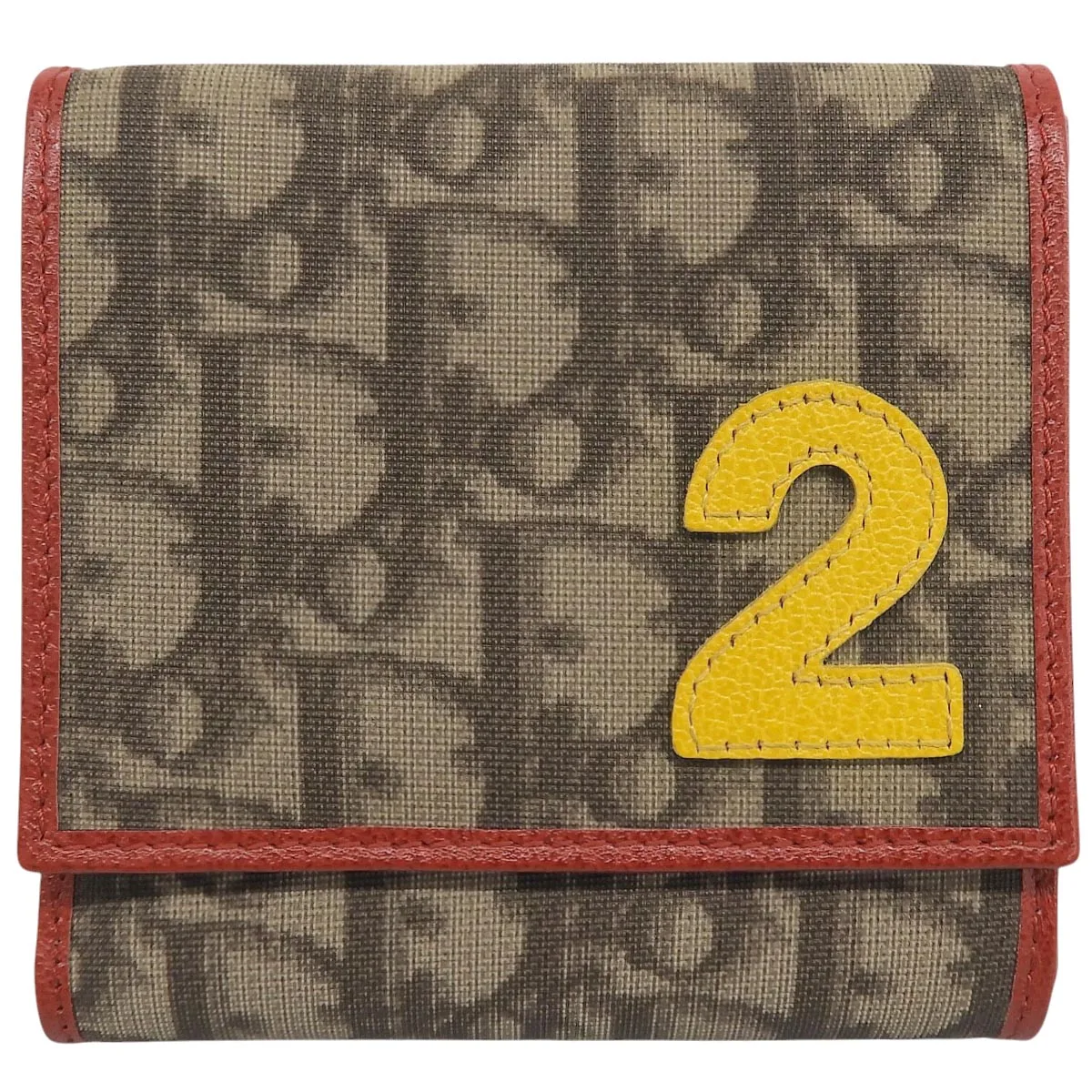 Rasta Trotter Pattern Wallet Brown/Multi