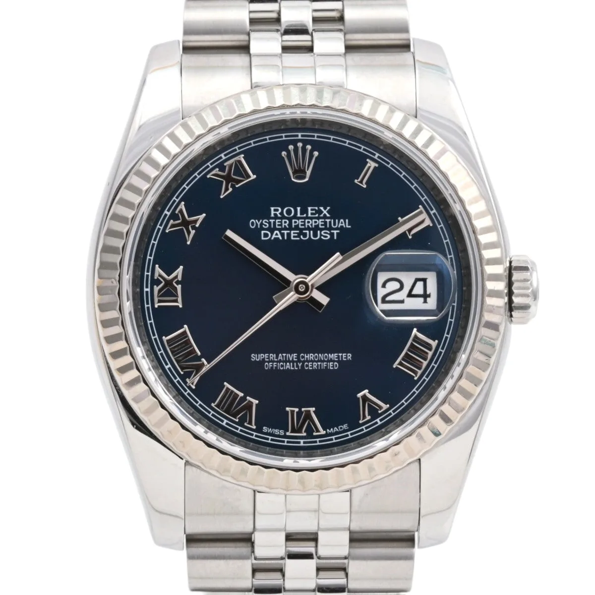 Datejust 36mm 116234 Automatic Blue Wristwatch