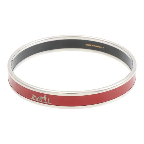 Email Bangle PM Silver/Bordeaux
