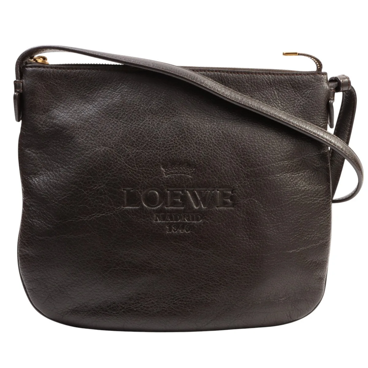 Heritage Shoulder Bag Dark Brown